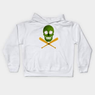 Baseball Skull Kids Hoodie